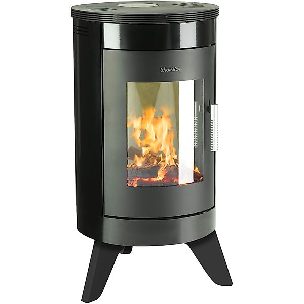 Wamsler City Kaminofen Stahl Schwarz 7 kW günstig online kaufen