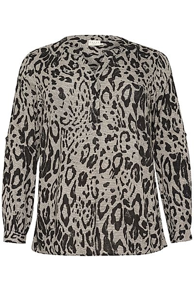 KAFFE Curve Langarmbluse Langarm-Bluse KCmille Große günstig online kaufen