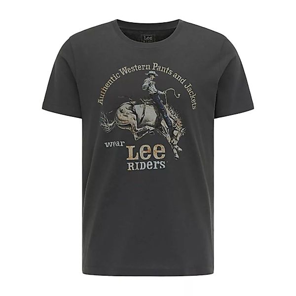 Lee Rider Kurzärmeliges T-shirt XL Washed Black günstig online kaufen