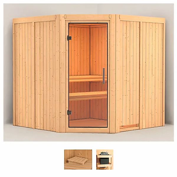 Karibu Sauna »Jarin« Set, ohne Ofen günstig online kaufen