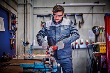 Einhell Akku-Winkelschleifer »Power X-Change TE-AG 18/115 Q Li Solo« ohne A günstig online kaufen