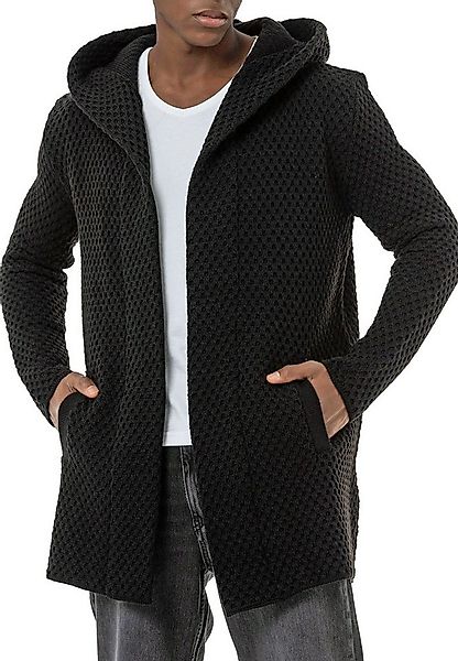 RedBridge Cardigan mit Kapuze und Taschen – Strukturierter Look günstig online kaufen