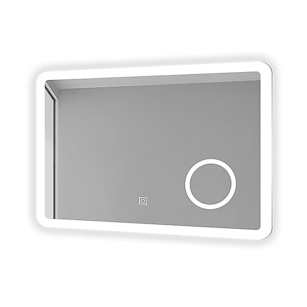 duschspa Badspiegel 80-160cm Kalt/Warm/Neutralweiß, Uhr, Beschlagfrei, günstig online kaufen