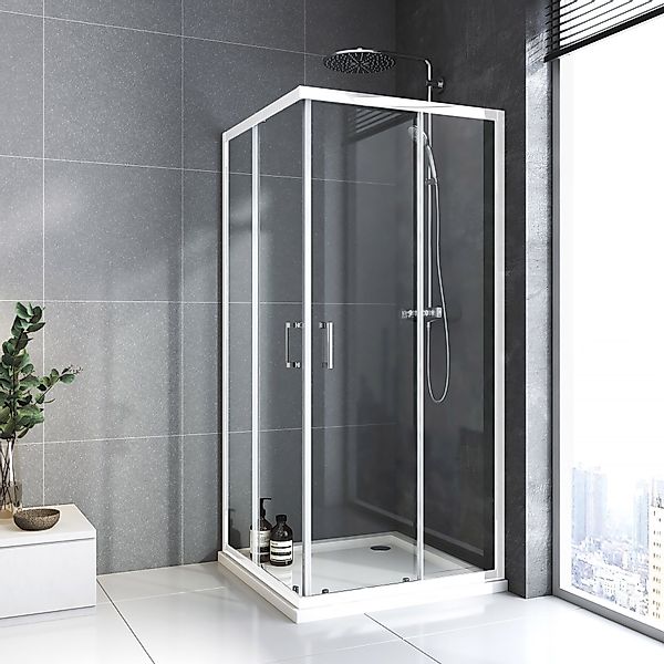 Boromal Eckdusche Schiebetür 90x90 80x80 75x90 günstig online kaufen