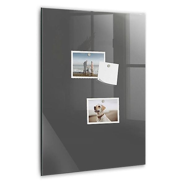 Tulup Magnettafel Aus Glas Grau 40x60 cm Whiteboard Magnetisch Glas Weißer günstig online kaufen