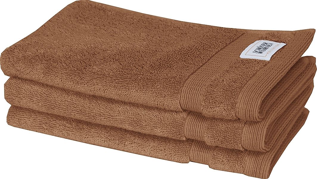 SCHÖNER WOHNEN-Kollektion Gästehandtuch Cuddly, Frottier (3-St), günstig online kaufen