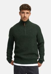 Indicode Strickpullover INPeace Half Zip mit günstig online kaufen