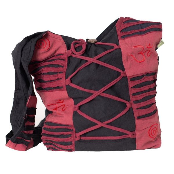 Vishes Shopper Yogitasche Umhängetasche Beuteltasche Schnürung, günstig online kaufen