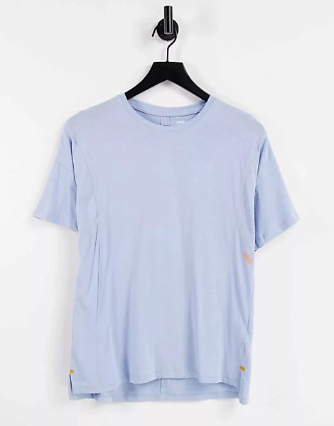 ASOS 4505 – Oversize-T-Shirt aus Bio-Baumwolle-Blau günstig online kaufen