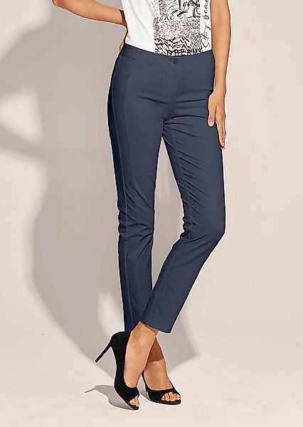MADELEINE Stoffhose Schlanke Stretch-Hose mit Vichy-Karo Stoffhose in Knöch günstig online kaufen