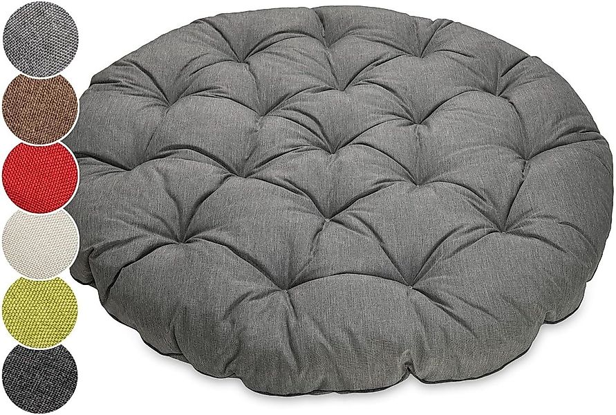 sunnypillow Sesselauflage Polster für Papasansessel, rund günstig online kaufen
