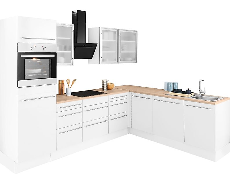 OPTIFIT Winkelküche "Bern" Stellbreite 285x225 cm, wahlweise mit E-Geräten günstig online kaufen