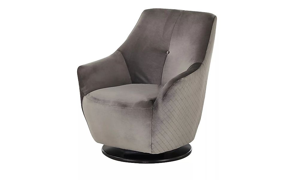 Sessel - grau - 79 cm - 84 cm - 76 cm - Polstermöbel > Sessel > Drehsessel günstig online kaufen