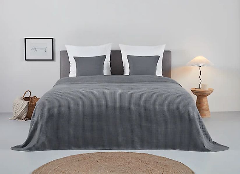 andas Kissenbezug "Greta" in Waffelpiqué Optik, in vielen Farben erhältlich günstig online kaufen
