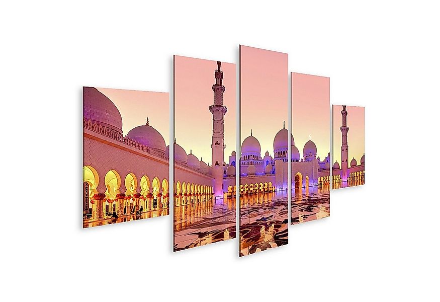 islandburner Leinwandbild Bild auf Leinwand Sheikh Zayed Grand Moschee in d günstig online kaufen