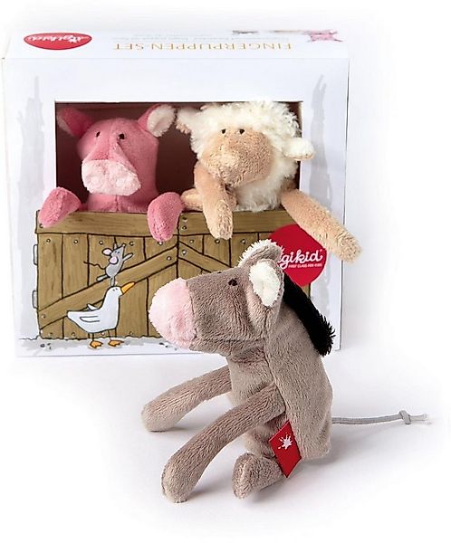 Sigikid Fingerpuppe My little theatre, Farmfreunde (3-tlg) günstig online kaufen
