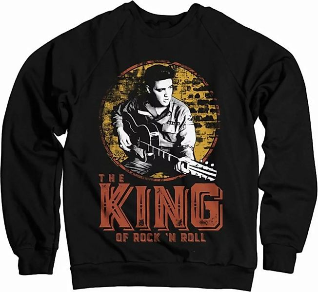 Elvis Presley Signature Product Rundhalspullover günstig online kaufen