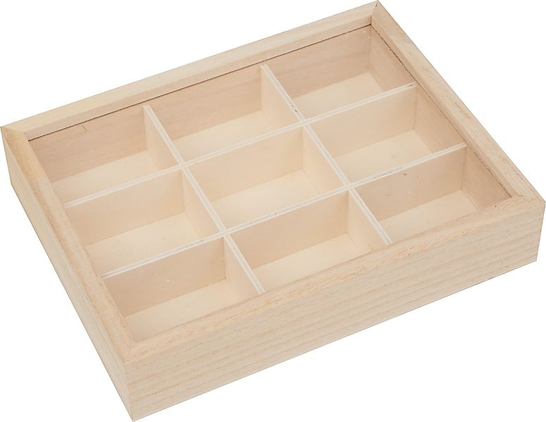 VBS Aufbewahrungsbox (1 St), 9 Fächer günstig online kaufen