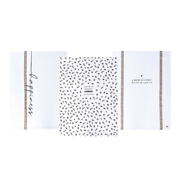 Bastion Collections Geschirrtuch White Kitchen Love günstig online kaufen