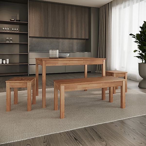 Krok Wood Esstisch Tomas aus Massivholz günstig online kaufen