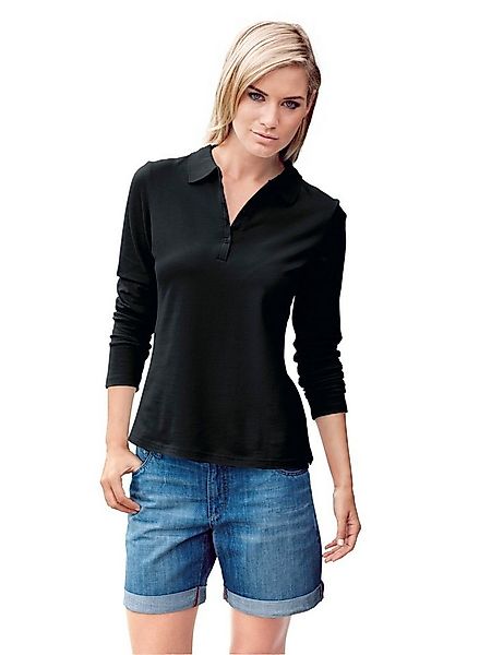 heine T-Shirt Poloshirt Langarm günstig online kaufen