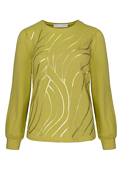 bianca Langarmshirt LAILA mit farblich hervorgehobenen günstig online kaufen