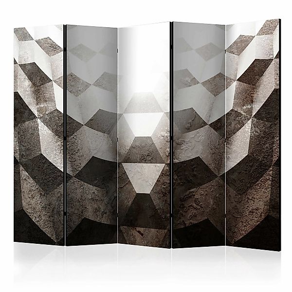 5-teiliges Paravent - Light In The Tunnel Ii [room Dividers] günstig online kaufen