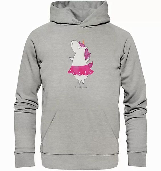 Mr. & Mrs. Panda Hoodie Größe XXL Einhorn Ballerina - Heather Grey - Gesche günstig online kaufen