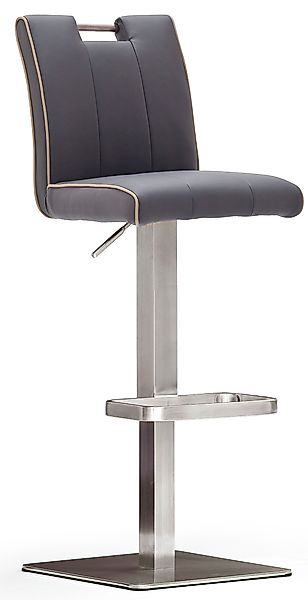 MCA furniture Bistrostuhl »BARBECOOL«, mit Rückenlehne, Bodenplatte eckig, günstig online kaufen