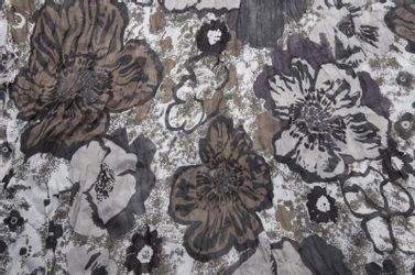 styleBREAKER Loop Loop mit Blumen Allover günstig online kaufen