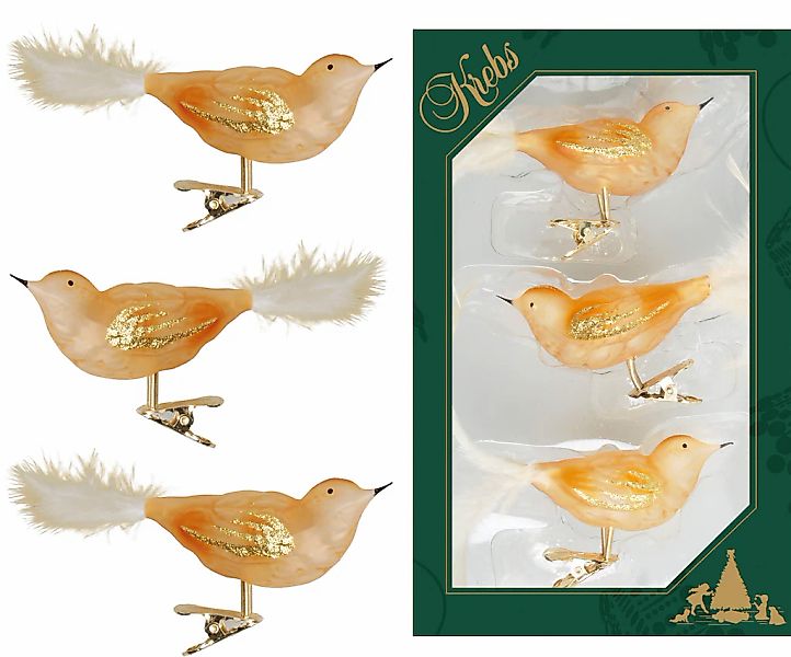 Krebs Glas Lauscha Weihnachtsbaumklammer "CBK80877, Weihnachtsdeko, Christb günstig online kaufen