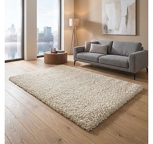 TaCa Home Langflor-Teppich Shaggy Teppich Langflor, rechteckig, Höhe: 60 mm günstig online kaufen