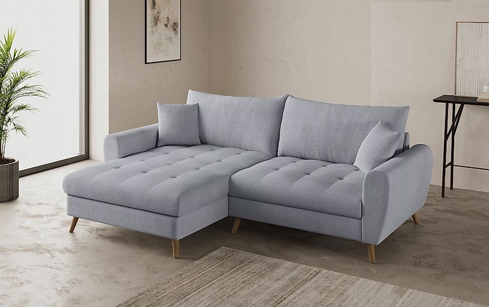 Mr. Couch Ecksofa »Blackburn II L-Form«, Wahlweise mit Kaltschaumpolsterung günstig online kaufen