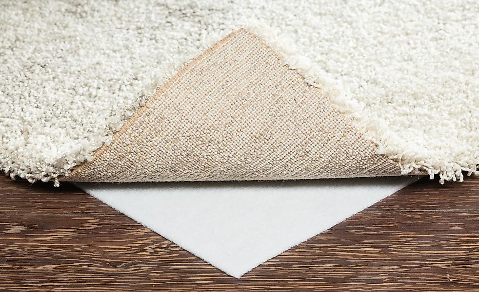 Teppich-Stopp für glatte und textile Bodenbeläge - weiß - Synthethische Fas günstig online kaufen