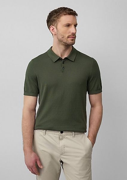 s.Oliver BLACK LABEL Strickpullover Weiches Strick-Poloshirt aus Baumwoll-S günstig online kaufen