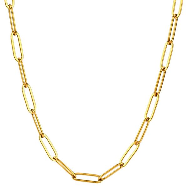KARMA Edelstahlkette Halskette Gold Edelstahl Damen günstig online kaufen