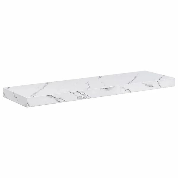 vidaXL Wandregal Weiß Marmor 80 x 23,5 x 4 cm Holzwerkstoff 42019971 günstig online kaufen