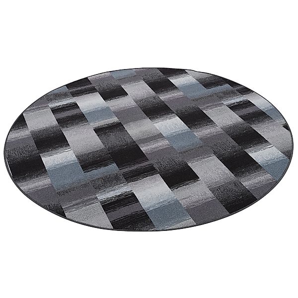 Snapstyle Designteppich Designer Velour Teppich Mystic Karo Rund, Rund, Höh günstig online kaufen