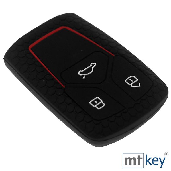 mt-key Schlüsseltasche Autoschlüssel Softcase Silikon Schutzhülle günstig online kaufen
