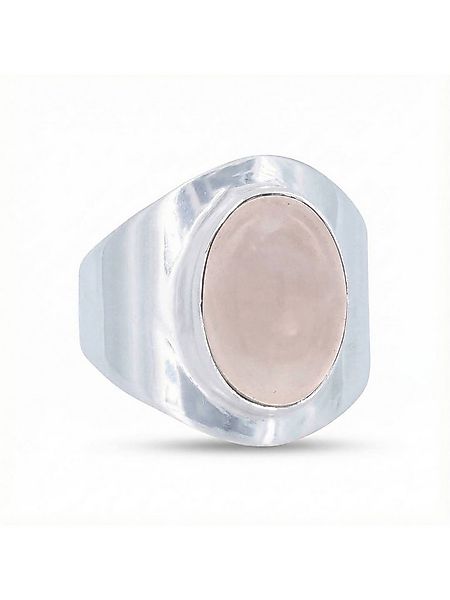 mantraroma Silberring RAHMAT aus 925 Silber mit Rosenquarz (Ring mit Schmuc günstig online kaufen