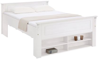 Home affaire Massivholzbett "Tessin, Stauraumbett, Landhausstil, Schubladen günstig online kaufen
