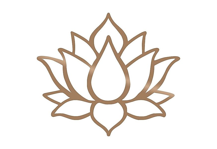 Wallity Wanddekoobjekt 100% METAL (Thickness: 1,5 mm), 50 x 43 cm L1621 günstig online kaufen