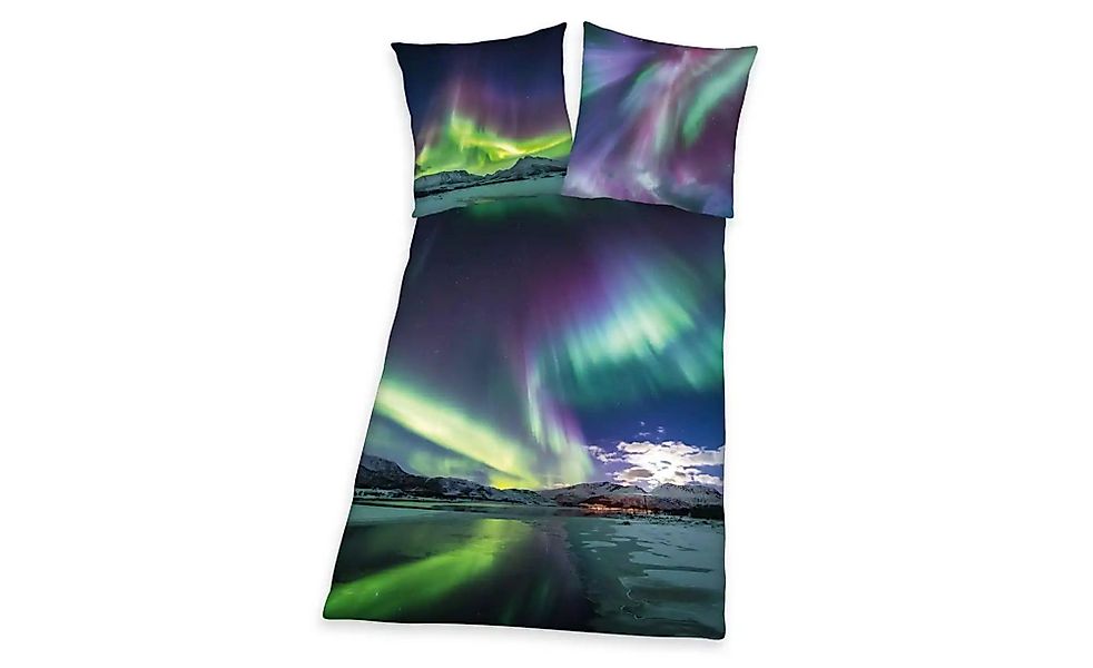 Herding Young Collection Bettwäsche "Polarlichter" mit tollem Motiv günstig online kaufen