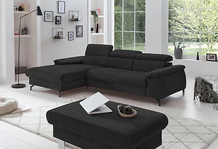 COTTA Polstergarnitur »Komaris L-Form«, (Set), Set bestehend aus: Ecksofa m günstig online kaufen