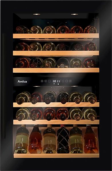 Amica Einbauweinkühlschrank »WK 341 220 S«, für 58 Standardflaschen á 0,75l günstig online kaufen