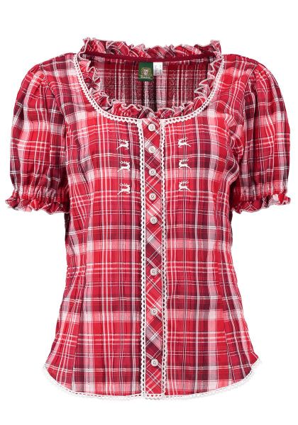OS Trachten Trachtenbluse Klosy Kurzarmbluse mit günstig online kaufen