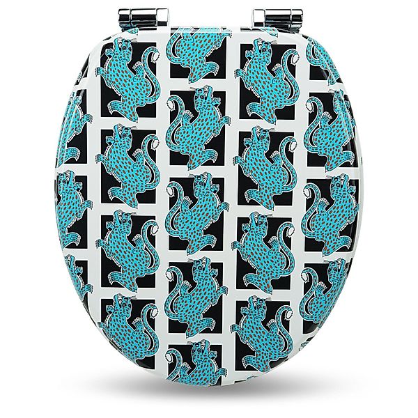 Sanfino WC-Sitz "Blue Tiger“ Premium Toilettendeckel günstig online kaufen