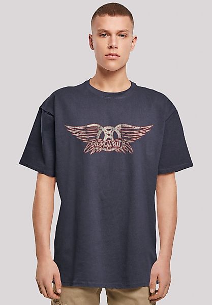F4NT4STIC T-Shirt "Aerosmith Rock Band Logo", Premium Qualität, Rock-Musik, günstig online kaufen