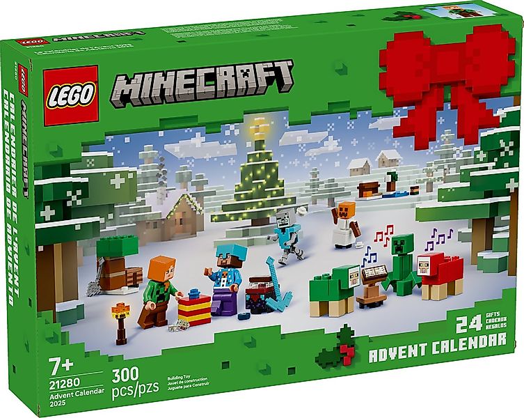LEGO® Minecraft 21280 LEGO® Minecraft® Adventskalender 2025 Spielbausteine, günstig online kaufen