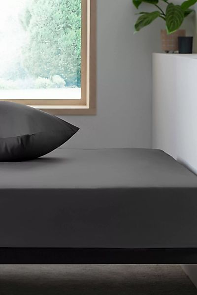 Next Spannbettlaken Pflegeleichtes Laken aus, (1 günstig online kaufen
